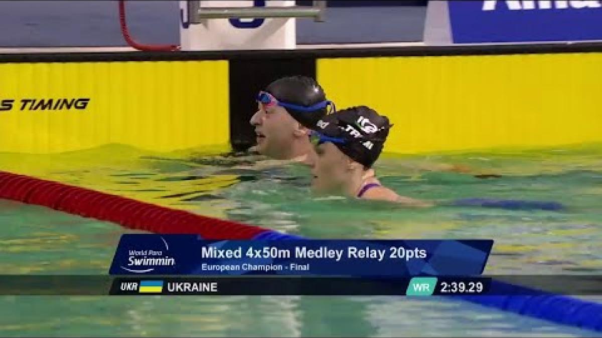 Mixed 4x50m Medley Relay 20pts. Final | Dublin 2018