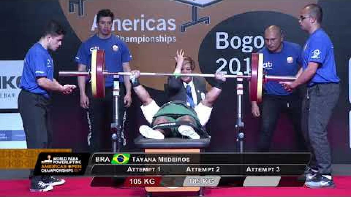 Tayana Medeiros | Brazil | Women's up to 86kg | WPPO Americas Champs | Bogota 2018