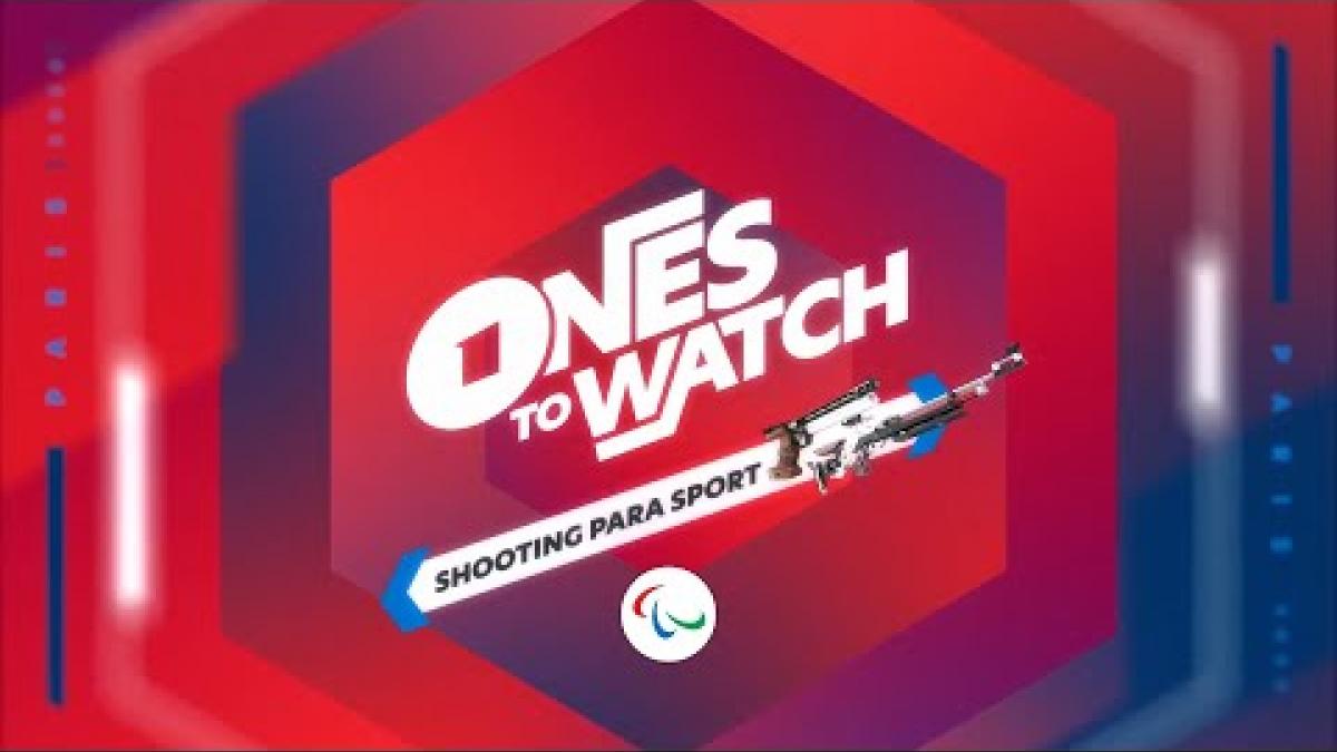 Thumbnail of a video about shooting Para sport with text that reads "Ones to Watch: Shooting Para Sport".
