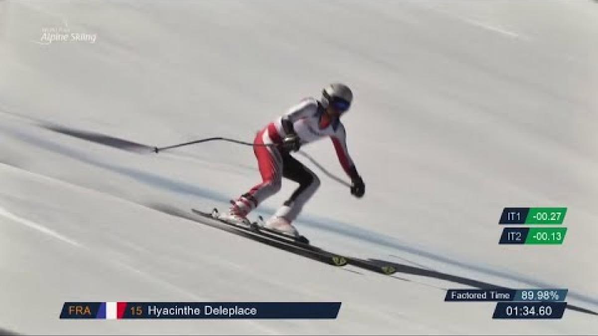 Hyacinthe Deleplace | Giant Slalom VI | World Para Alpine World Cup | La Molina 2019