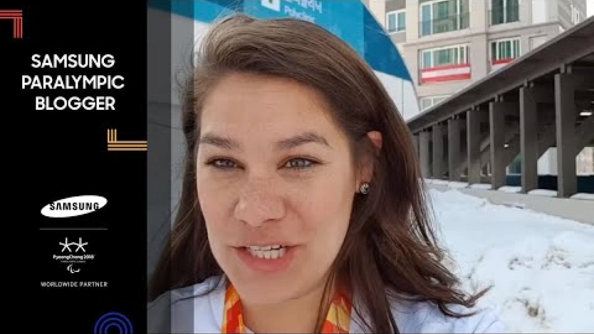 Danielle Saenz | Polyclinic Tour  | Samsung Paralympic Blogger | PyeongChang 2018