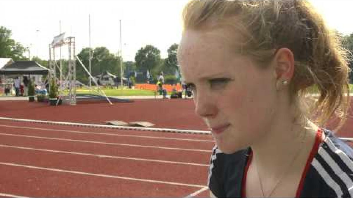 Great Britain's Sally Brown on returning from injury to IPC Athletics Euros
