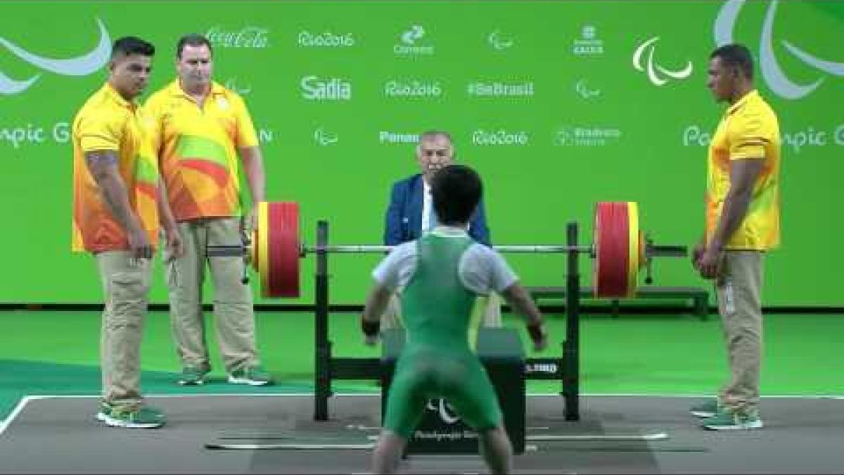 Powerlifting | CARRA Bruno | Men’s -54kg | Rio 2016 Paralympic Games