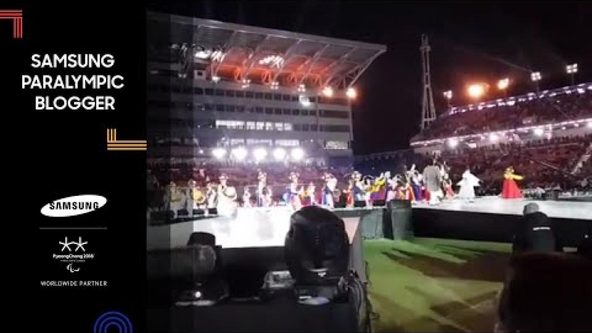 Christiane Putzich | The Closing Ceremony! | Samsung Paralympic Blogger | PyeongChang 2018