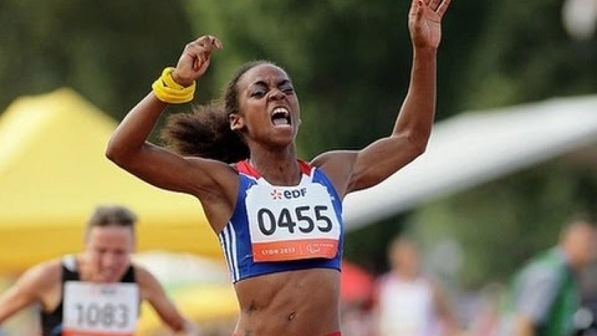 Athletics - women's 100m T37 final - 2013 IPC Athletics World Championships, Lyon