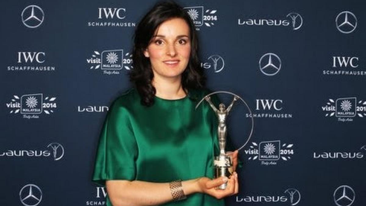 France&#039;s Marie Bochet wins Laureus Award
