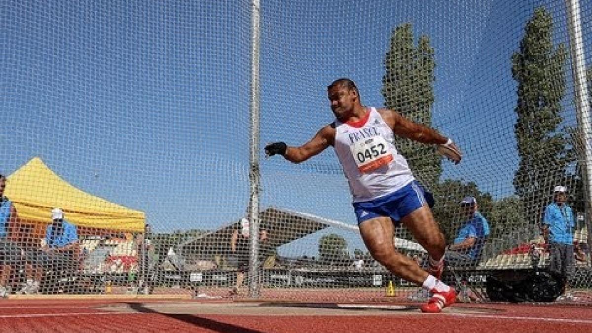 Athletics - men's discus throw F46 final - 2013 IPC Athletics World Championships, Lyon