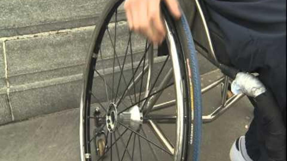 Joe Bestwick on Wheelchair Basketball London 2012 