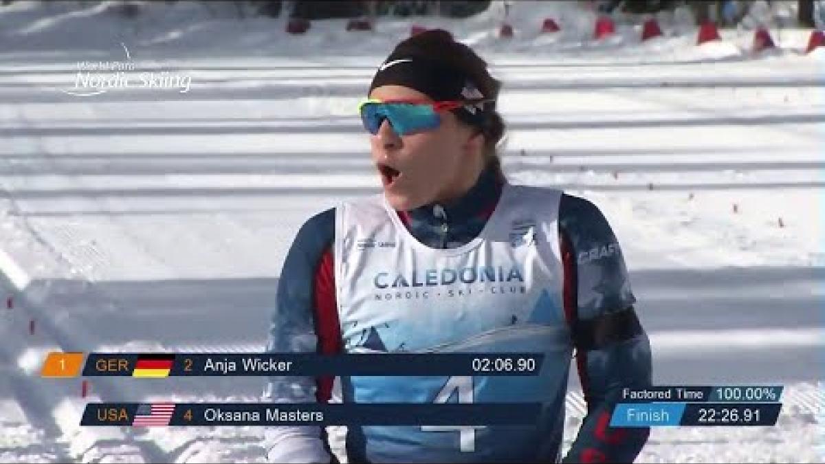 Oksana Masters | Biathlon Sprint | World Para Nordic Skiing World Championships | Prince George 2019