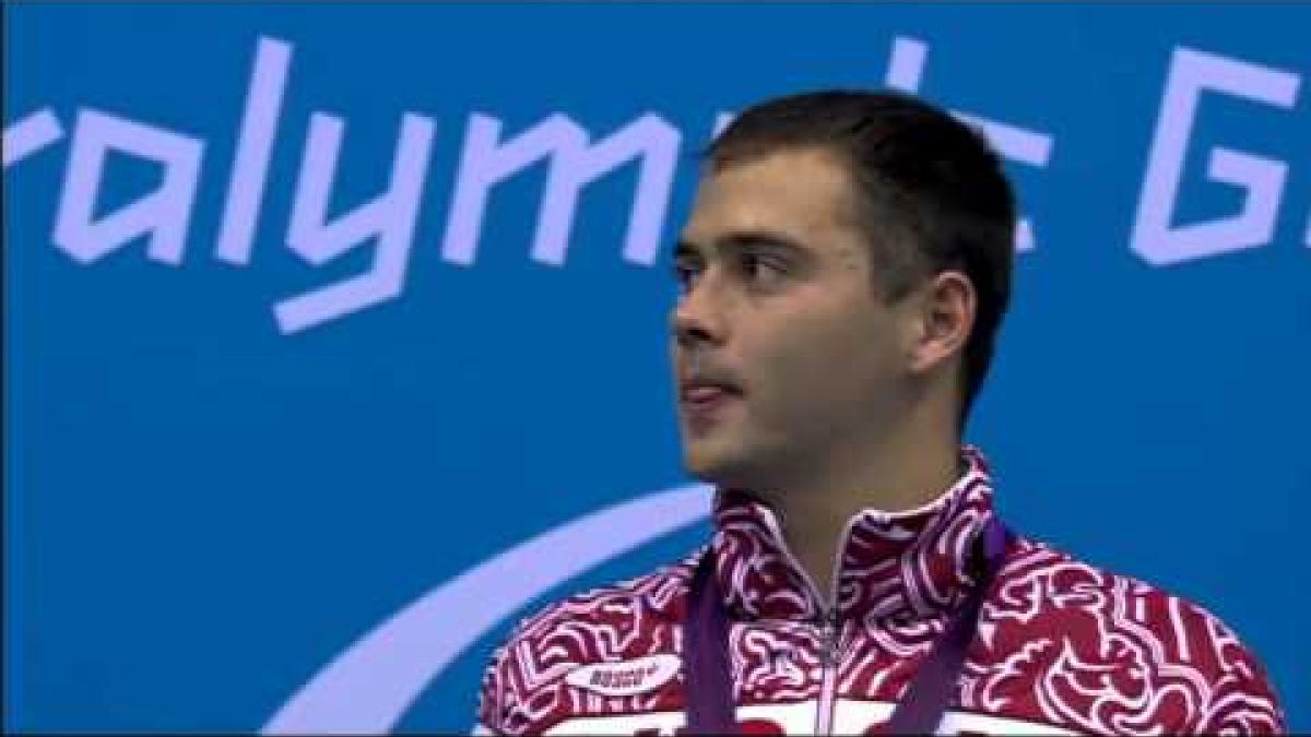 Swimming - Men's 100m Breaststroke - SB9 Victory Ceremony - London 2012 Paralympic Games