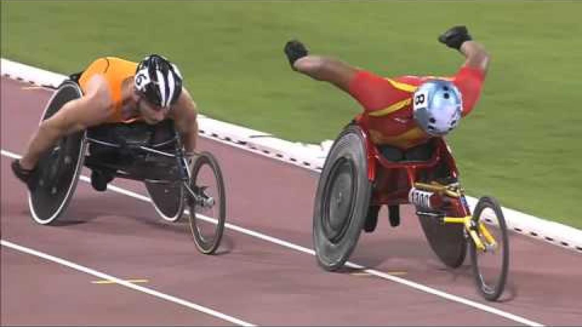 Men's 800m T54 | heat 4 |  2015 IPC Athletics World Championships Doha