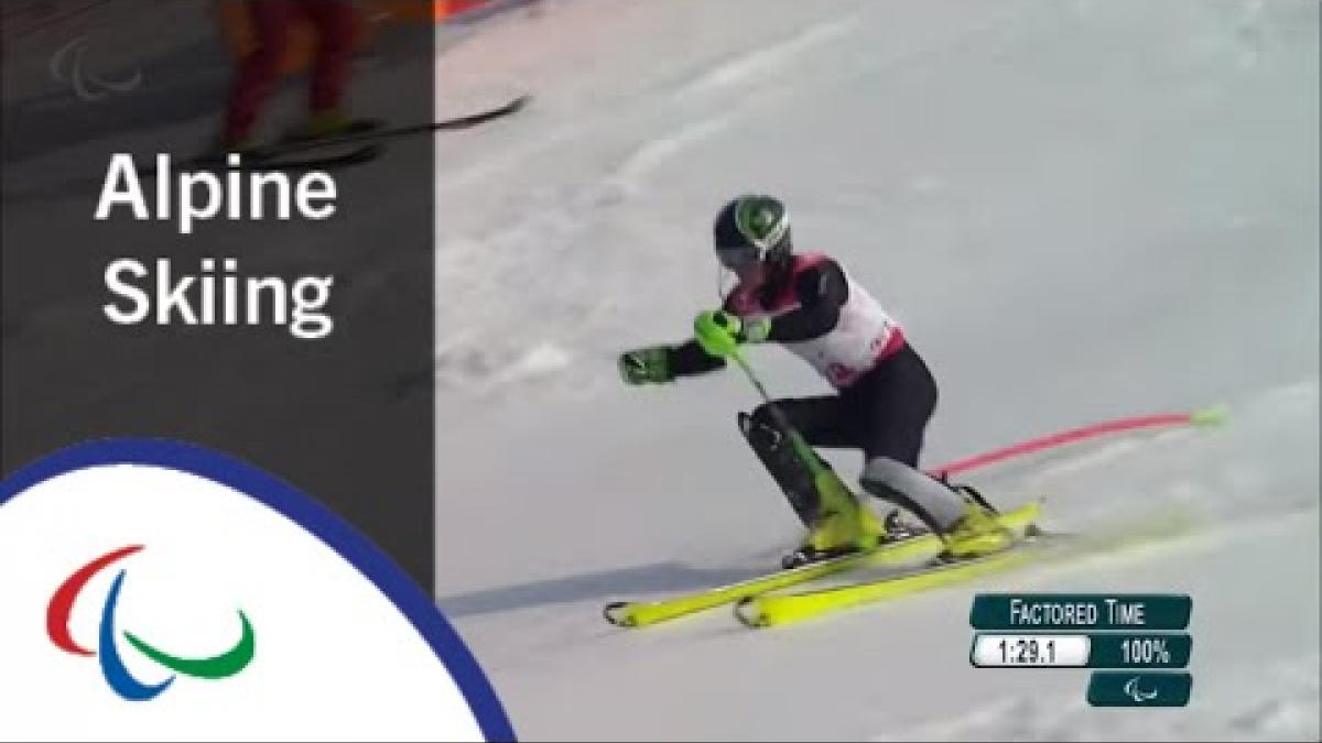 Aleksei BUGAEV Super Combined |Slalom |Alpine Skiing |PyeongChang2018