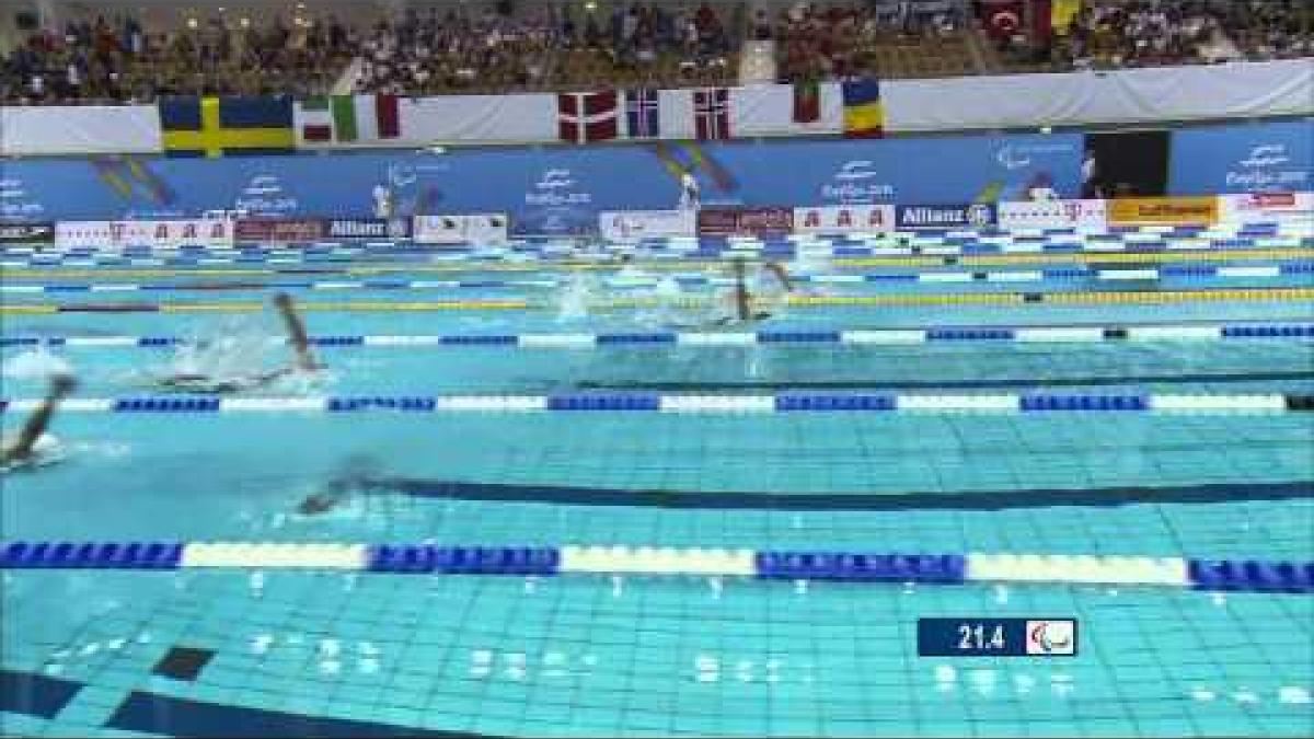 2011 IPC Swimming Euros Women&#039;s 100m Backstroke S14