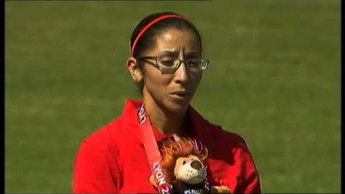 Athletics -  women's 200m T13 Medal Ceremony  - 2013 IPC Athletics World Championships, Lyon
