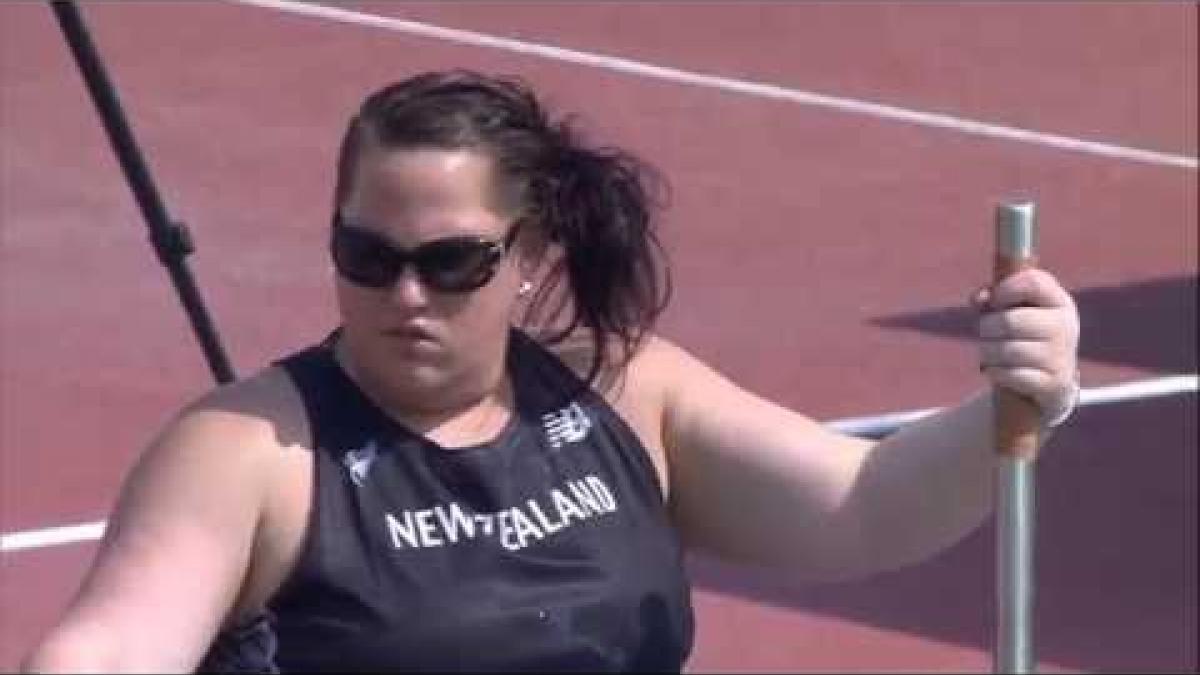 Women's shot put F34 | final |  2015 IPC Athletics World Championships Doha
