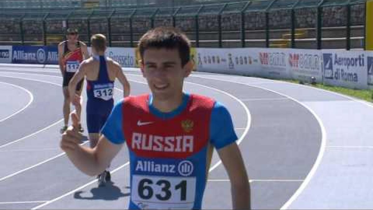 Men's 100 m  T35 | final | 2016 IPC Athletics European Championships Grosseto