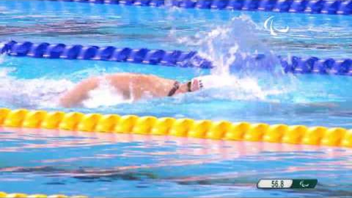 Swimming | Women's 100m freestyle S7 heat 1 | Rio 2016 Paralympic Games