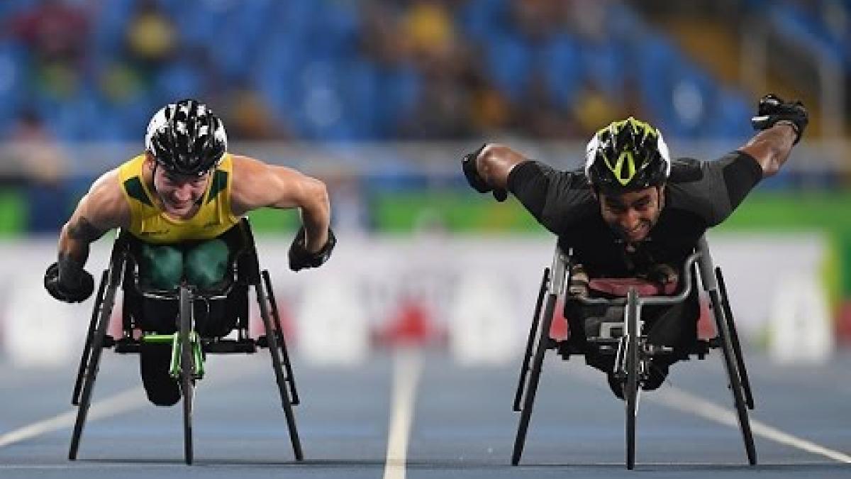 Athletics | Men's 100m - T34 Final  | Rio 2016 Paralympic Games
