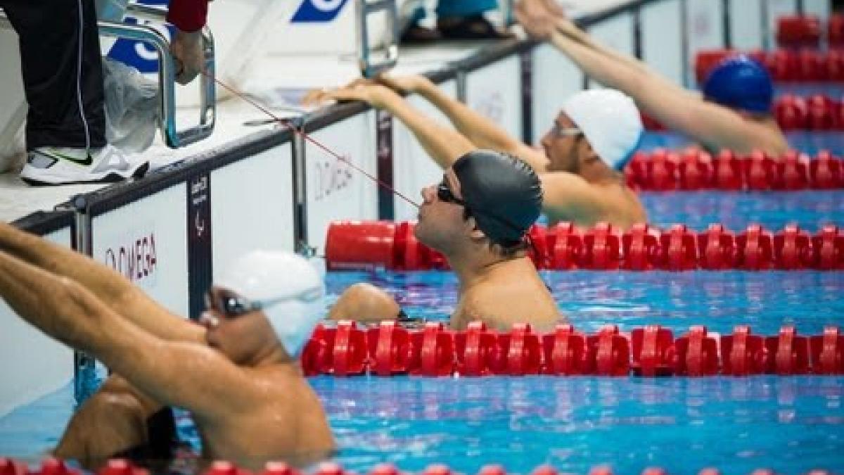 Swimming - Men's 50m Backstroke - S2 Final - London 2012 Paralympic Games