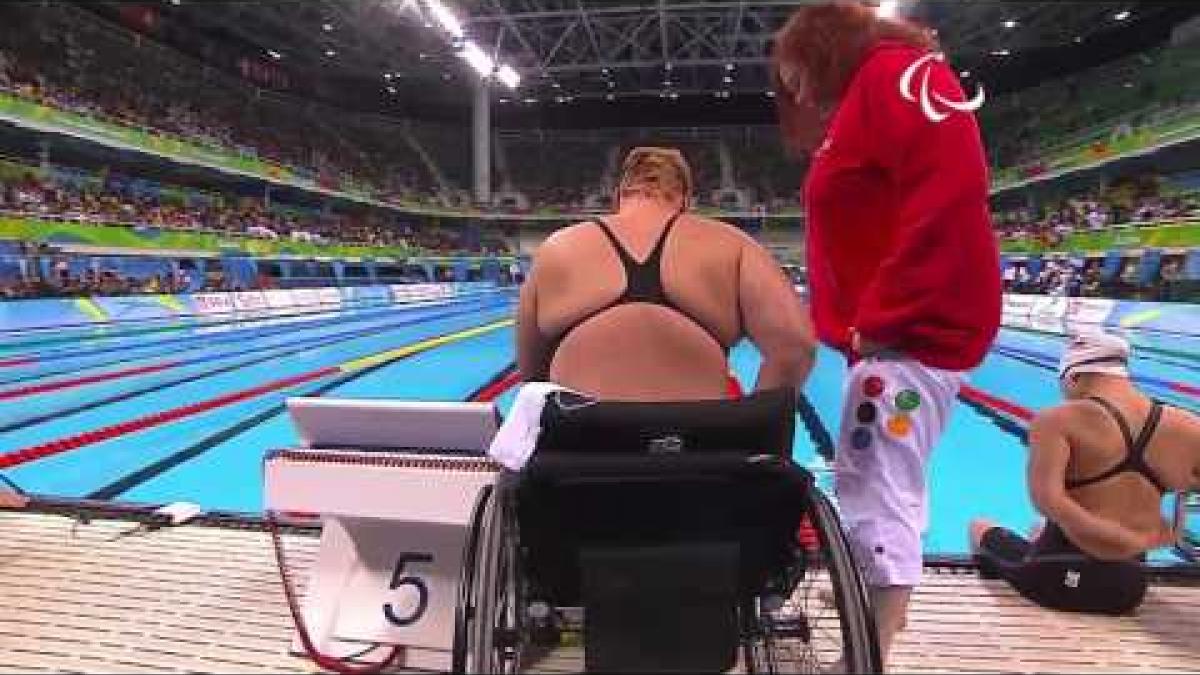 Swimming | Women's 50m Backstroke S5 final | Rio 2016 Paralympic Games