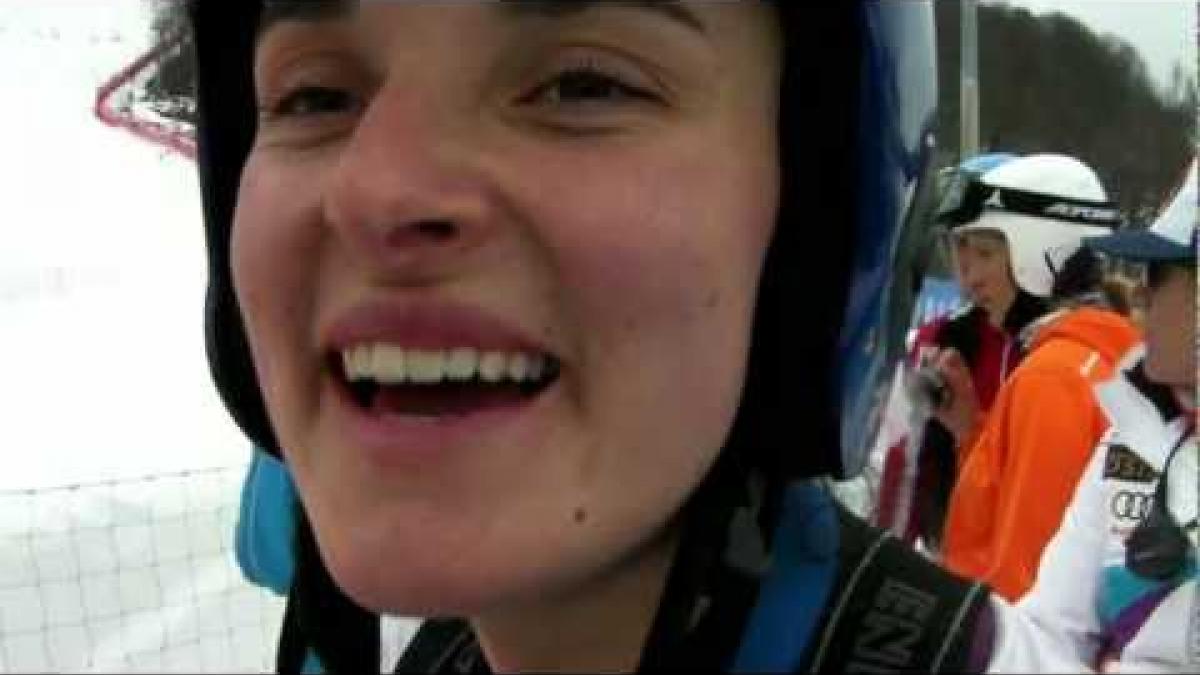 France's Marie Bochet loses to Germany's Andrea Rothfuss in downhill