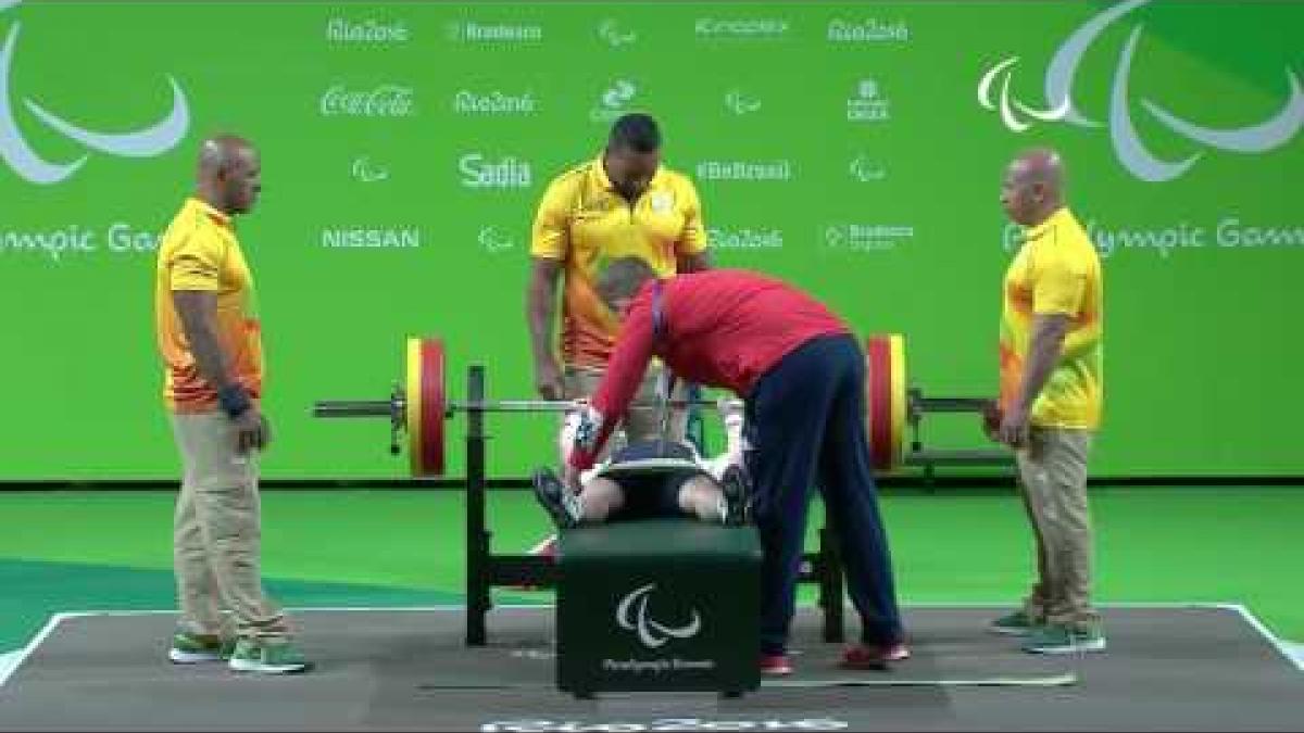 Powerlifting | HU Dandan wins Gold | Womens’s -45kg | Rio 2016 Paralympic Games