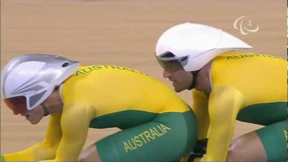Cycling Track - Men's Individual B Pursuit Final Gold Medal - London 2012 Paralympic Games