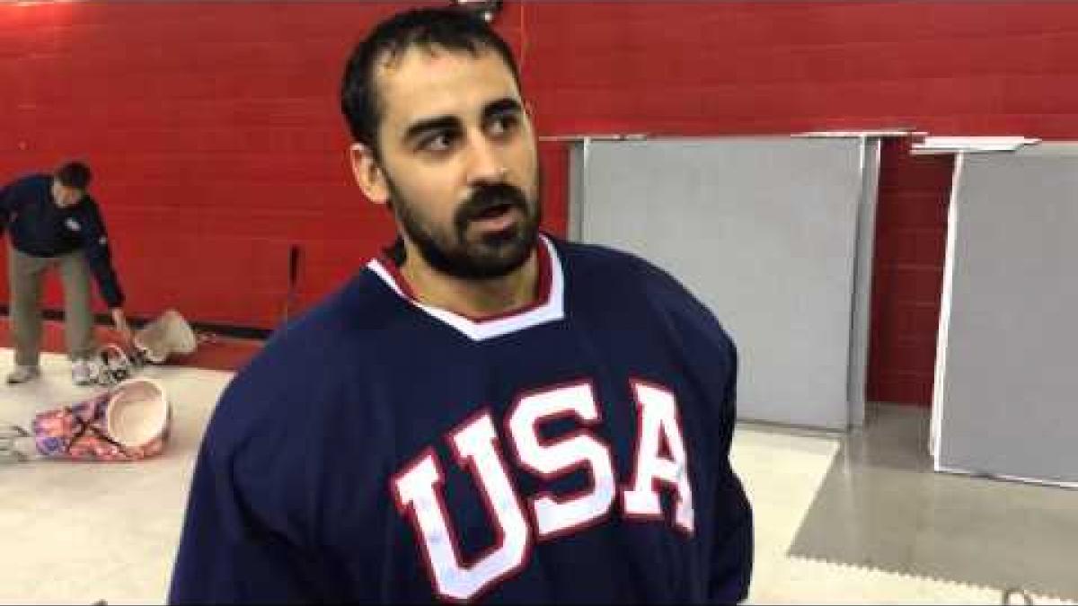 Steve Cash interview - 2013 World Sledge Hockey Challenge