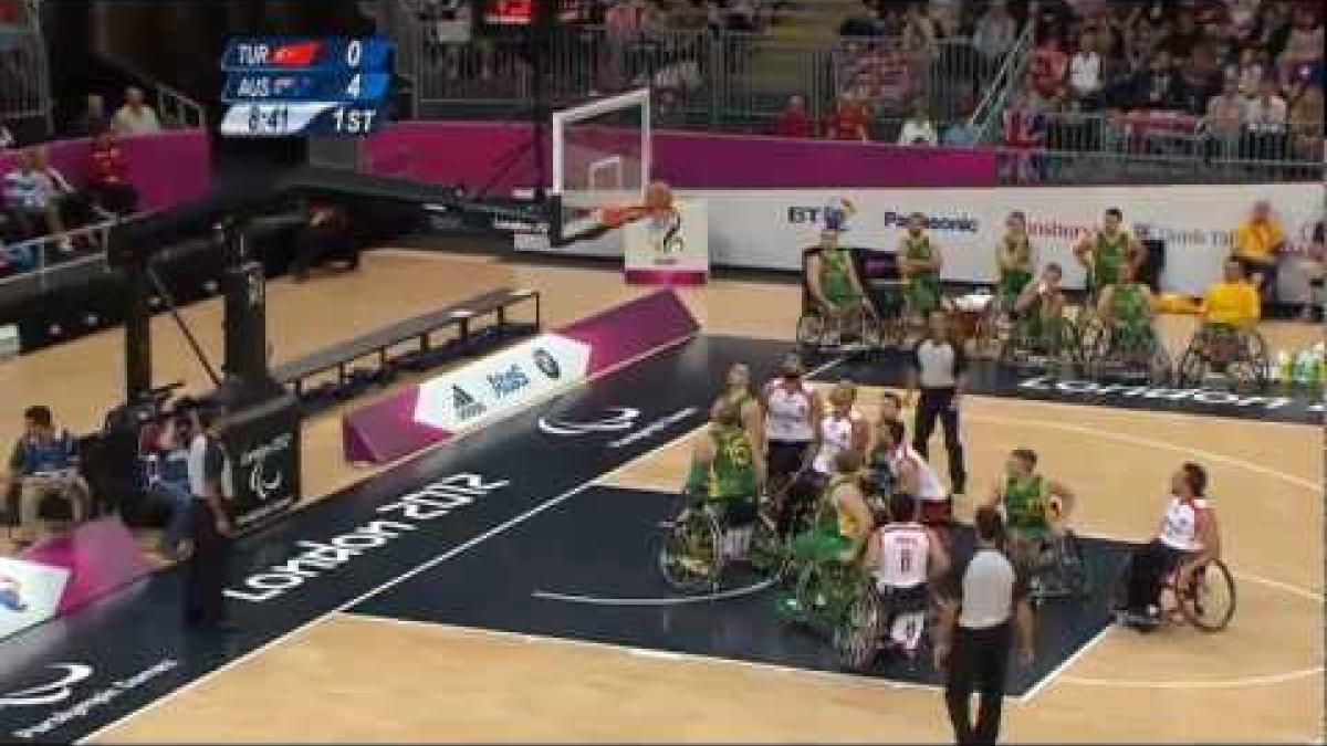 Wheelchair Basketball - Men's - TUR versus AUS - LIVE - 2012 London Paralympic Games