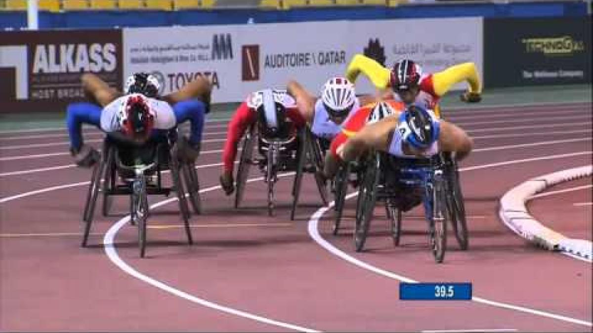 Men's 800m T53 | final |  2015 IPC Athletics World Championships Doha