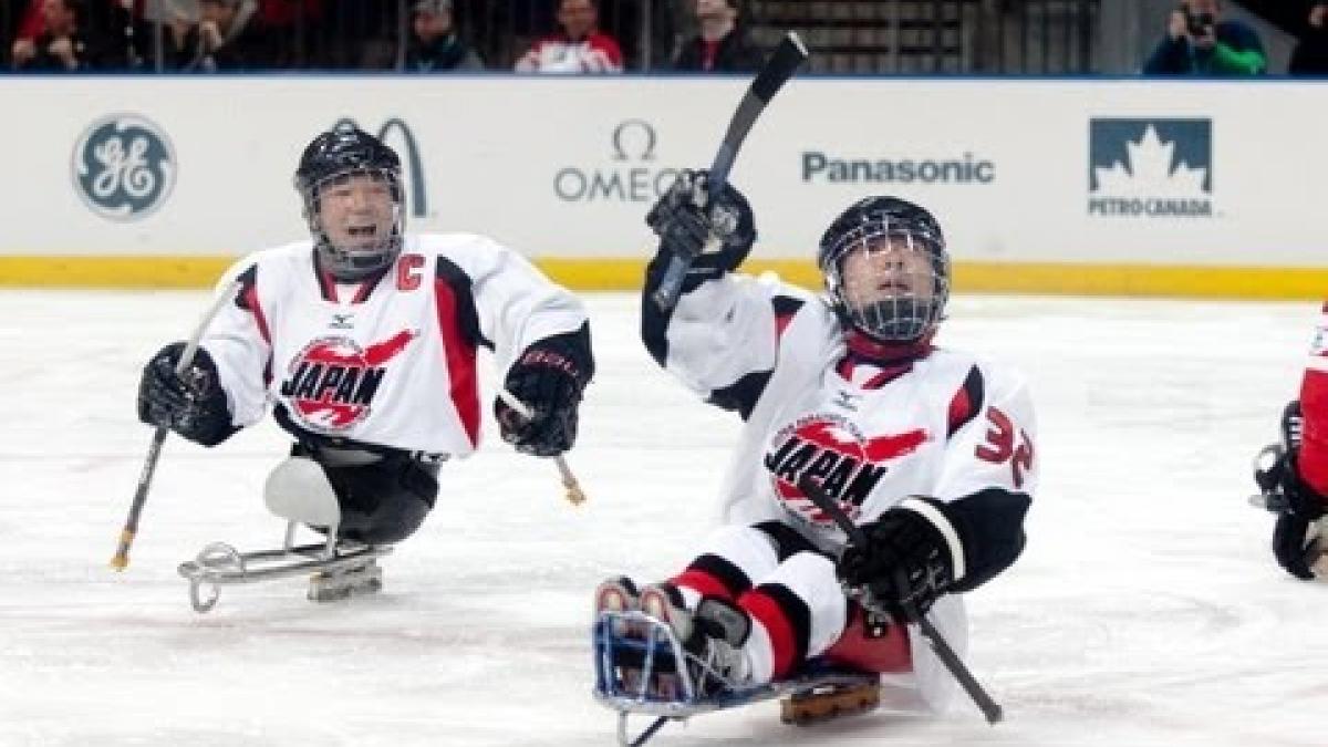 Japan v Korea - ice sledge hockey - Vancouver 2010 Paralympic Winter Games