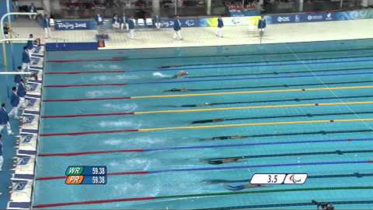 Swimming Men's 100m Butterfly S9 - Beijing 2008 Paralympic Games
