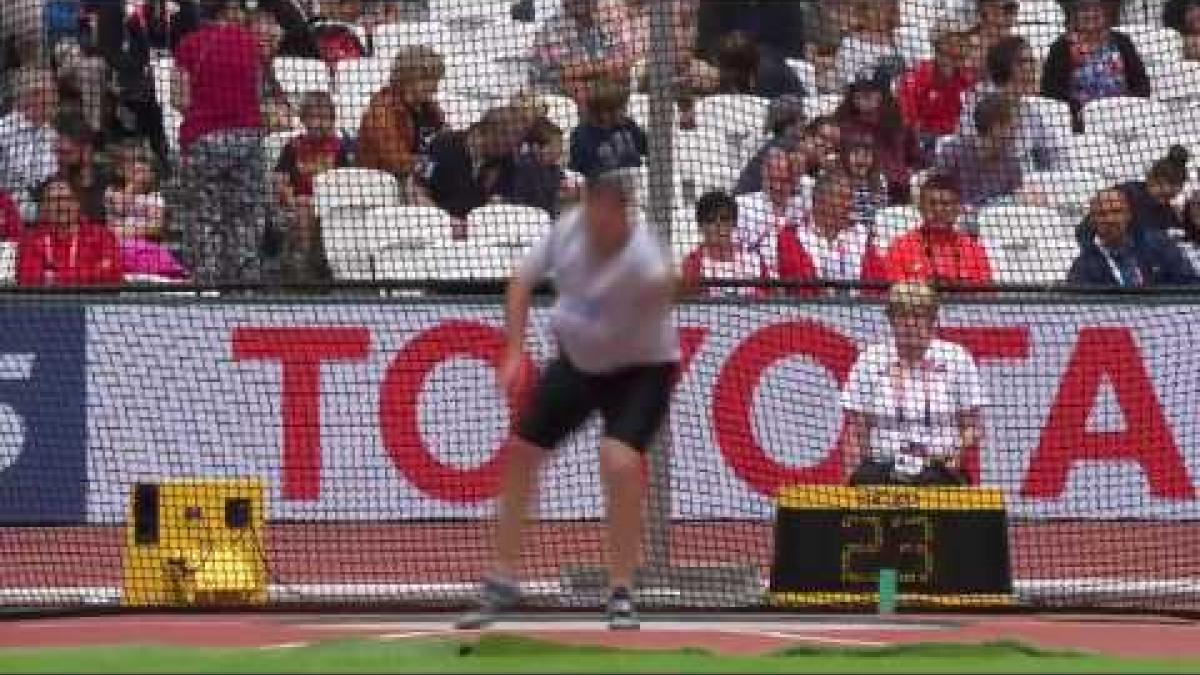 M. Majidijamalabadi | Bronze- Men's Discus F37 Final | 2017 World Para Athletics Championships