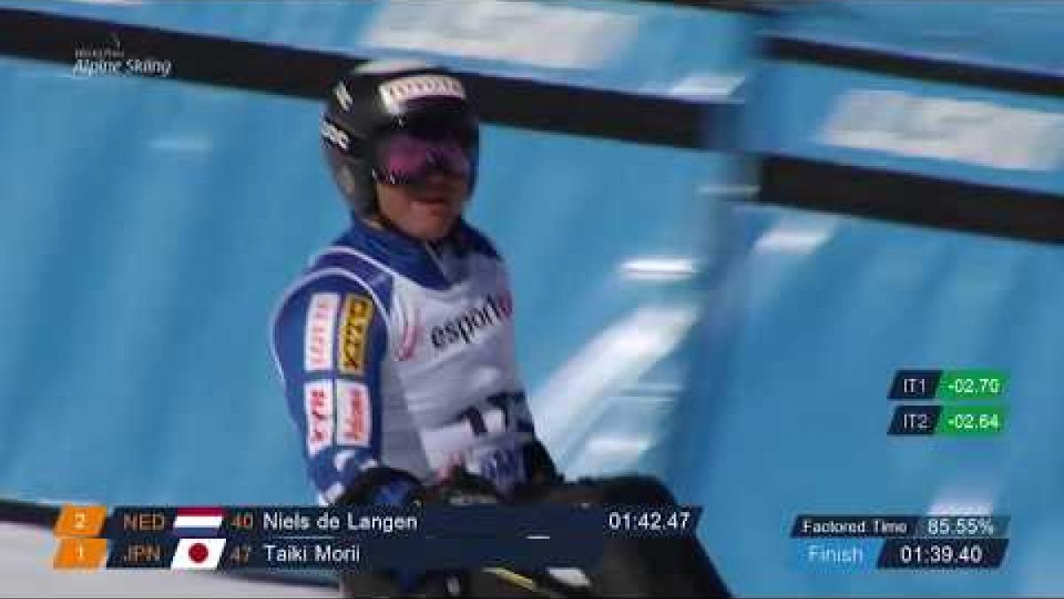 Taiki Morii | Giant Slalom Sitting |  World Para Alpine World Cup | La Molina 2019