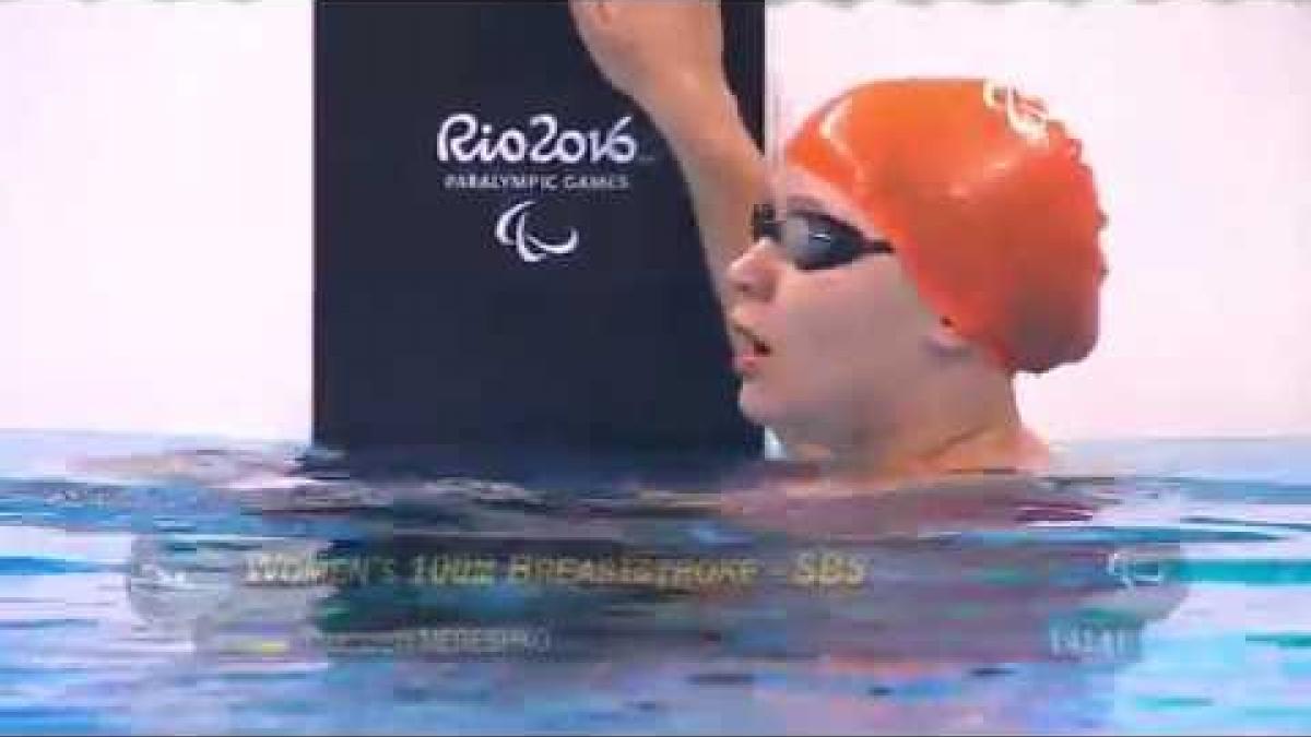 Swimming | Women's 100m Breaststroke SB5 heat 1 | Rio 2016 Paralympic Games