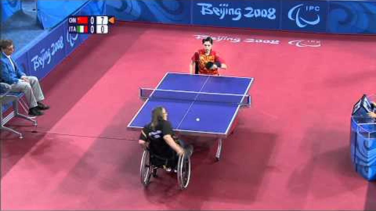 Table Tennis Women's Singles 1-2 Gold Medal Match - Beijing 2008 Paralympic Games