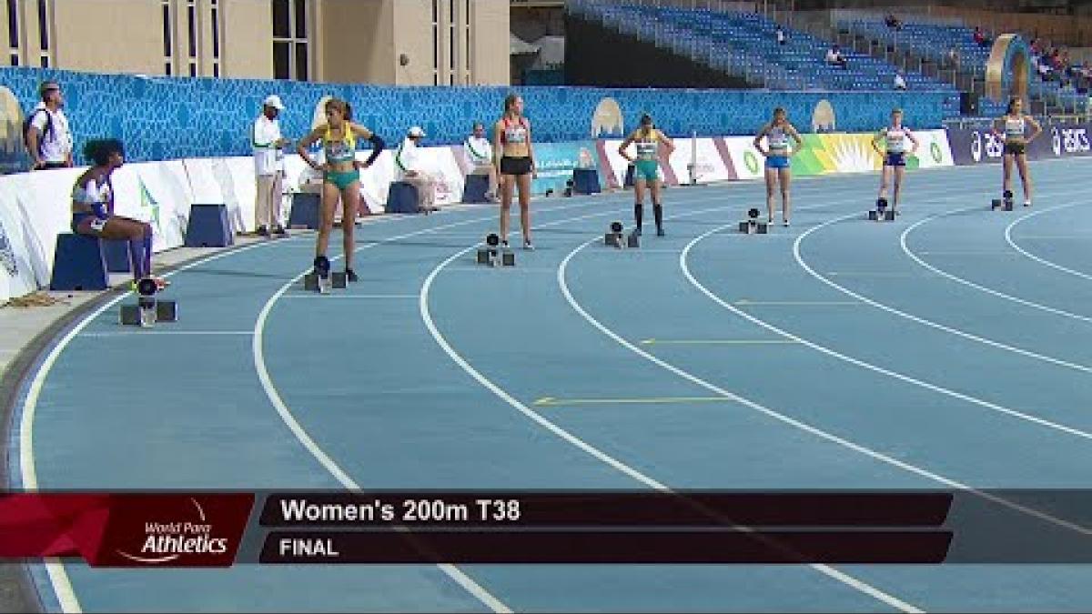 Women's 200m T38 Final | Dubai 2019