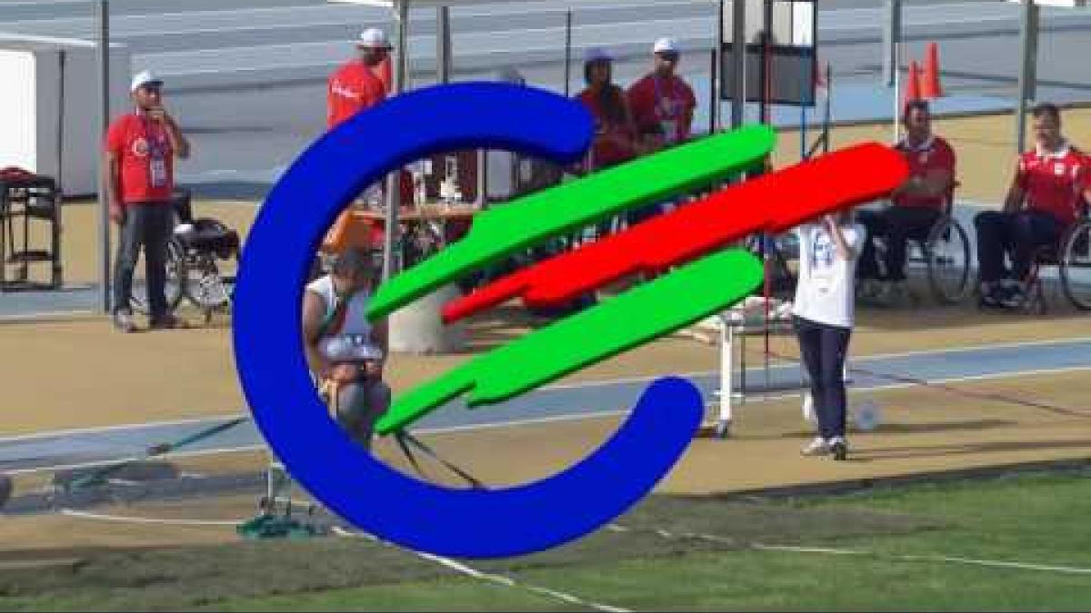 Men's javelin F55 | final | 2016 IPC Athletics European Championships Grosseto