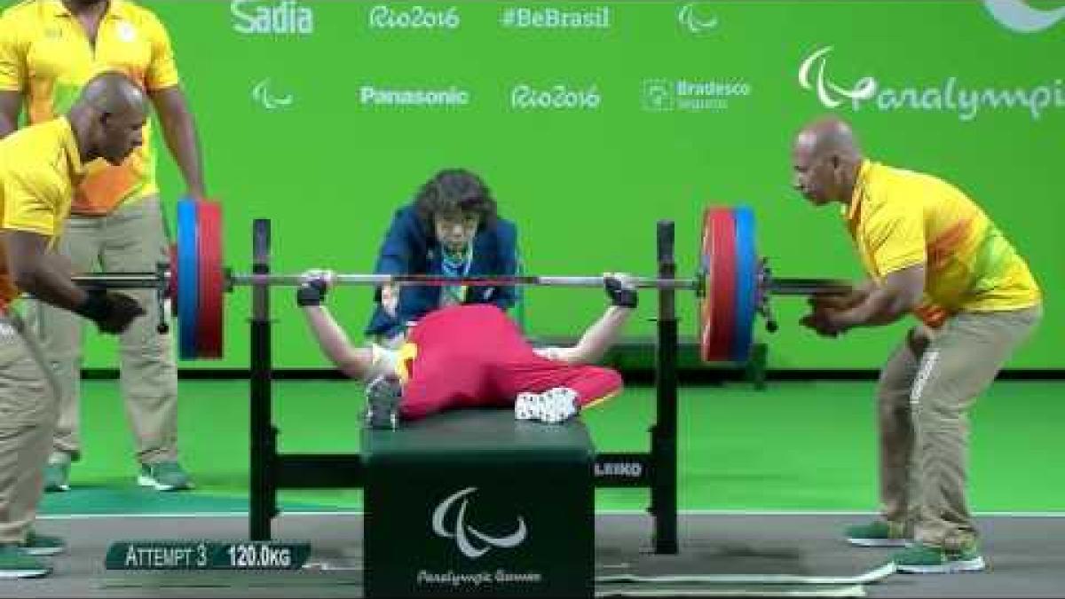 Powerlifting | XIAO Cuijan| Bronze|  Women’s - 55kg | Rio 2016 Paralympic Games