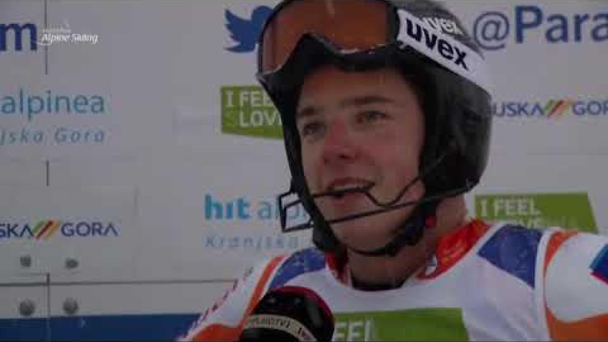 Jeroen Kampschreur Race Reaction | Men's Slalom Sitting