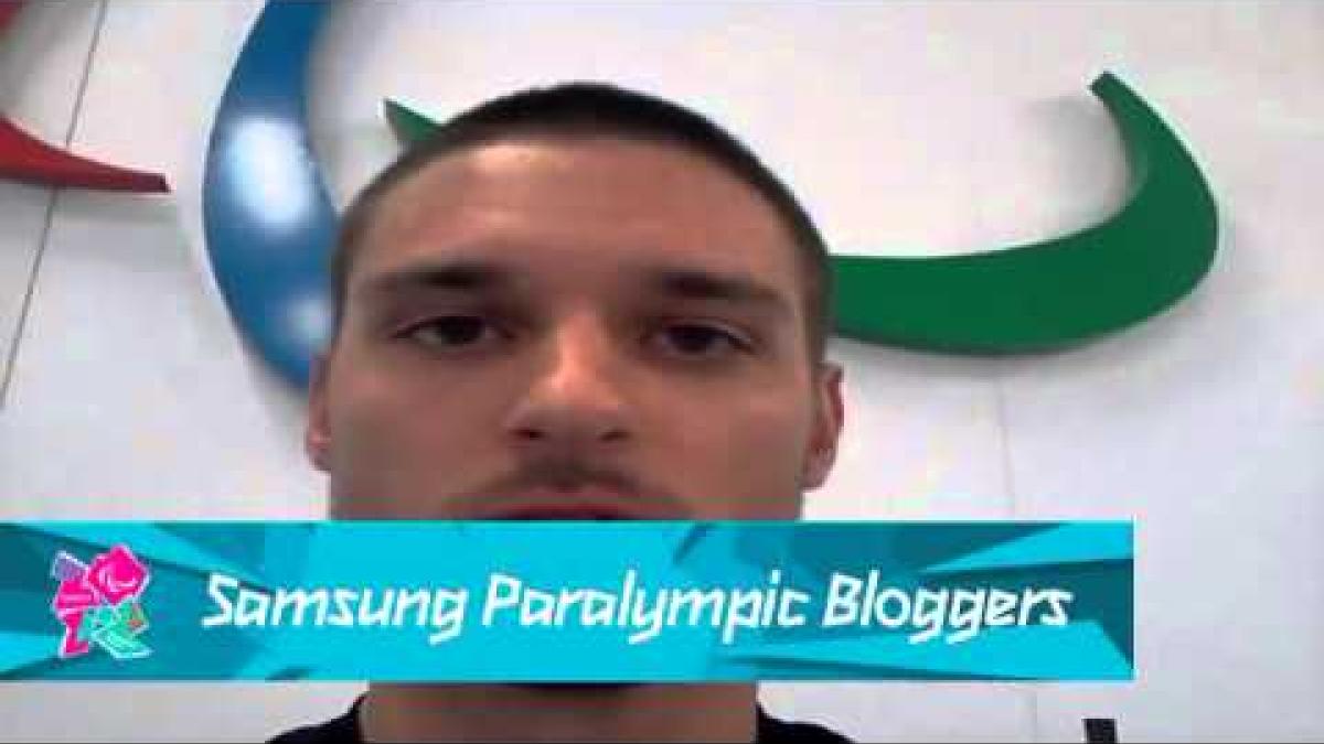 Jarryd Wallace - Person I am most inspired by, Paralympics 2012