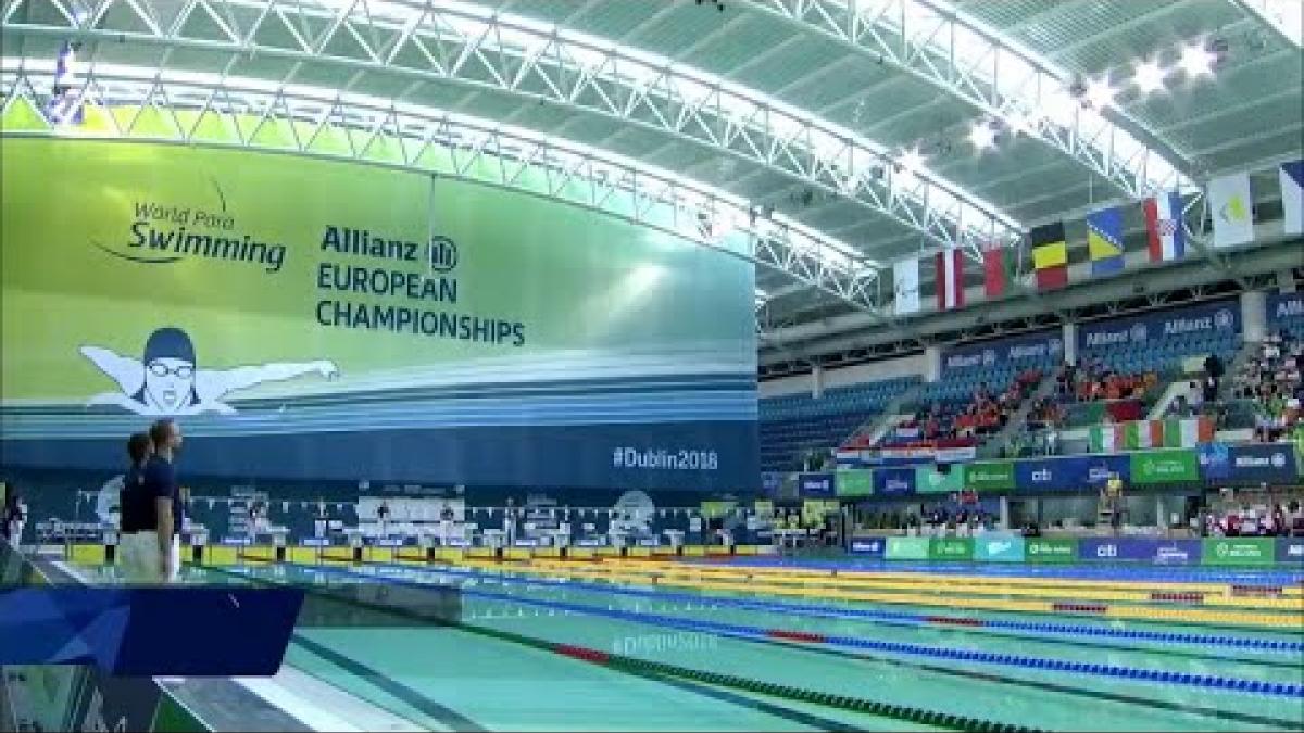 Men&#039;s 100m Backstroke S13 Final | Dublin 2018