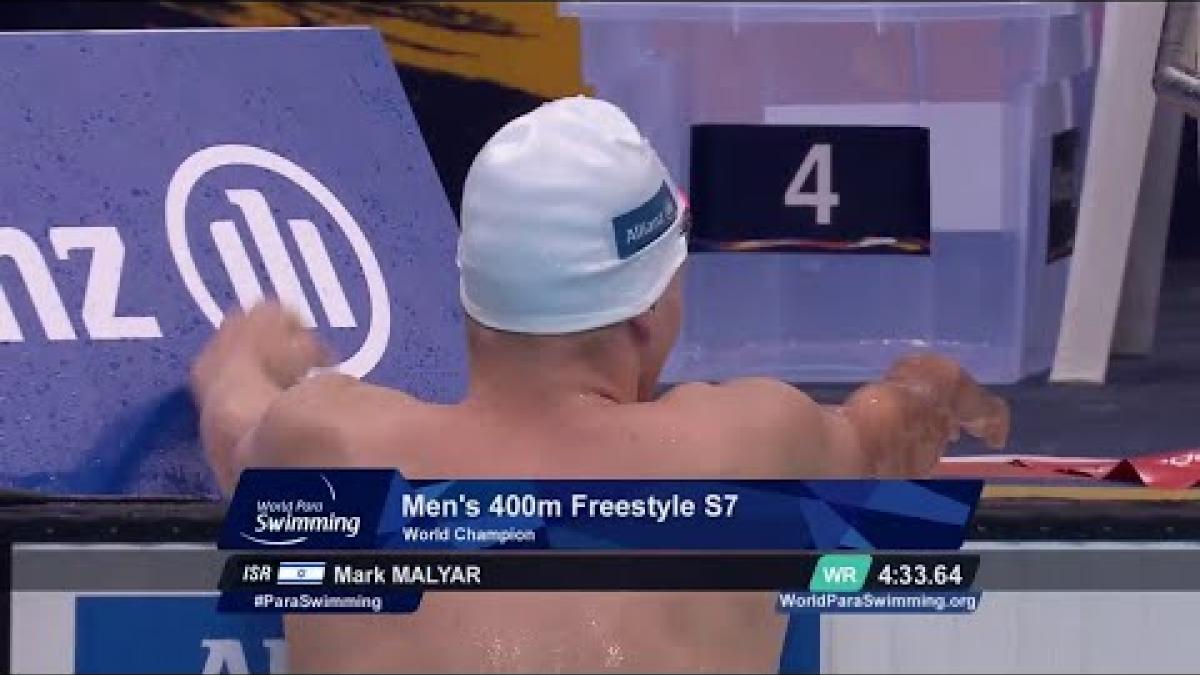 Men's 400m Freestyle S7 Final | London 2019
