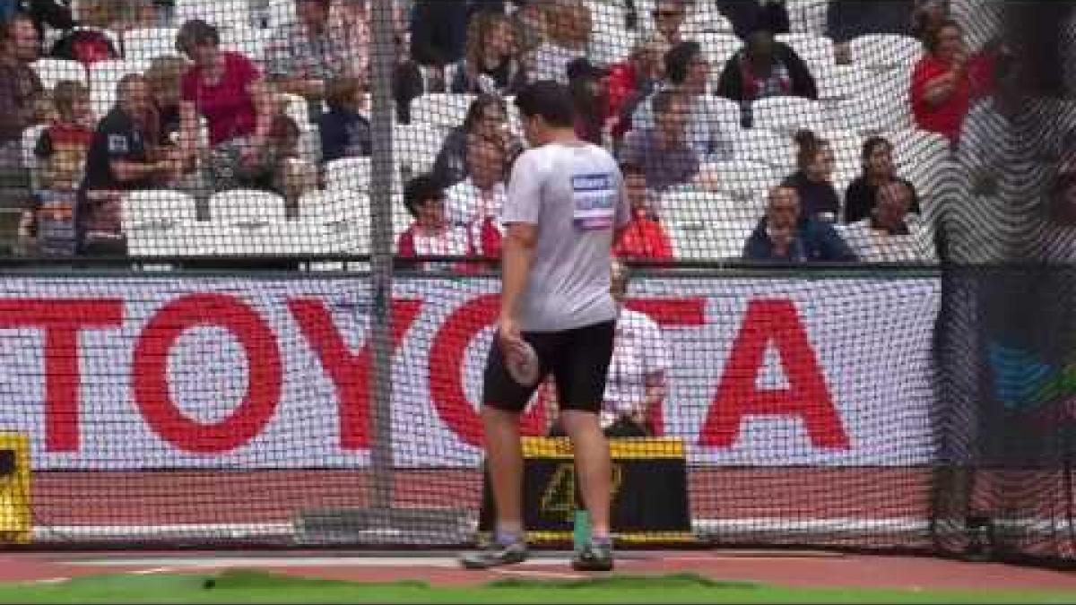 Khusniddin Norbekov | Gold – Men’s Discus F37 Final | London 2017 World Para Athletics Championships