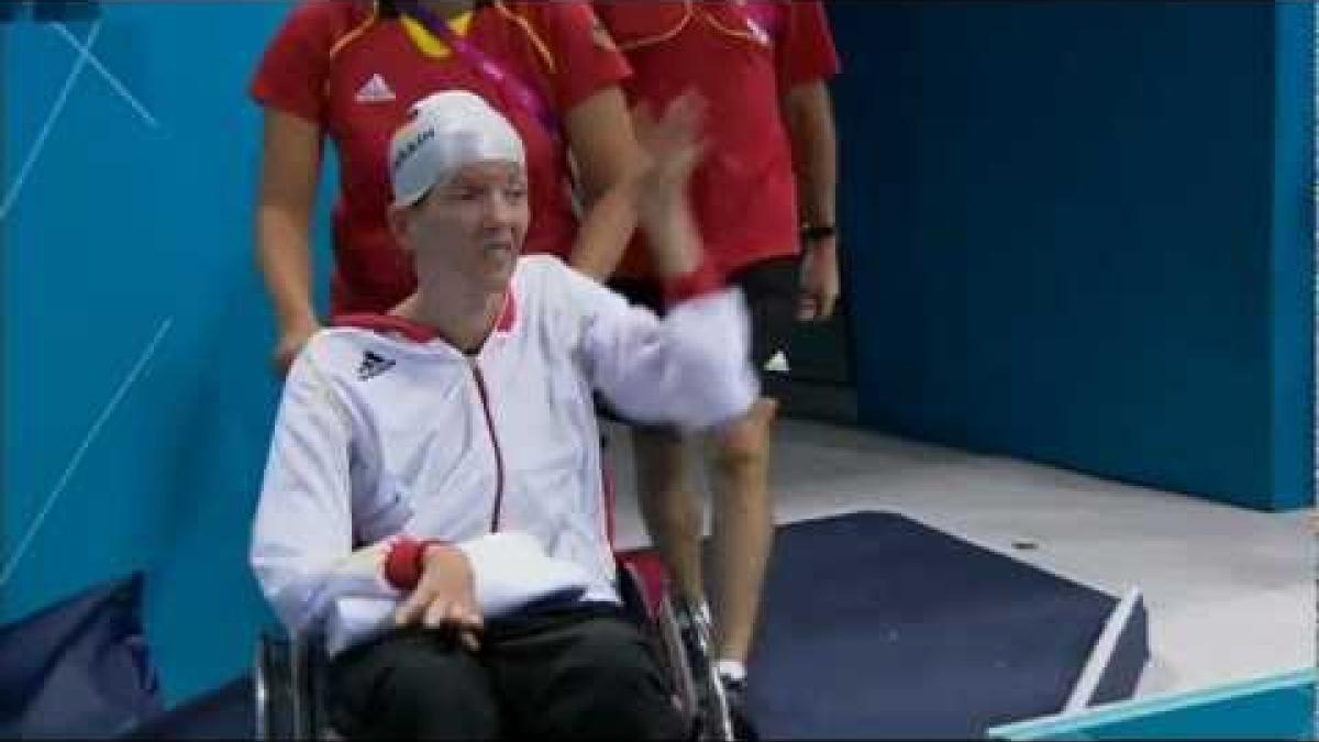 Swimming - Women's 50m Freestyle - S3 Final - London 2012 Paralympic Games