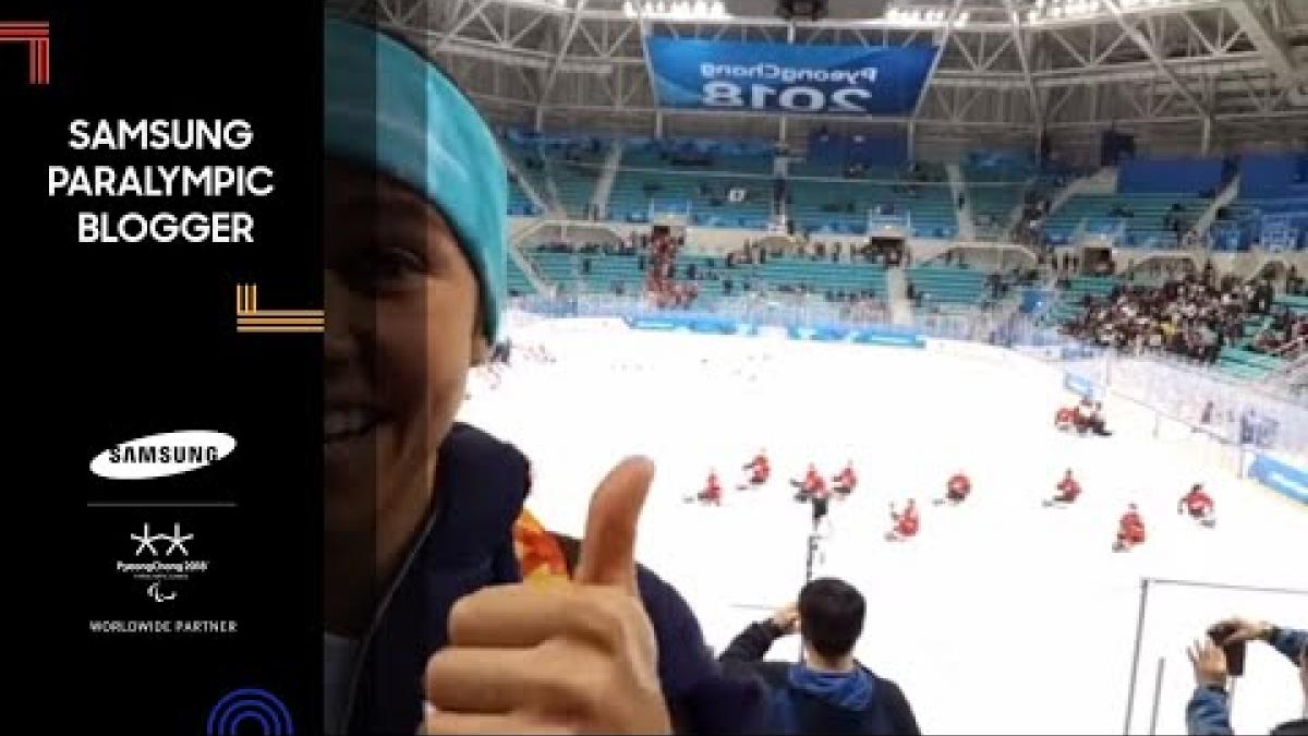 Aline Rocha | Para ice hockey, para se impressionar | Samsung Paralympic Blogger | PyeongChang 2018