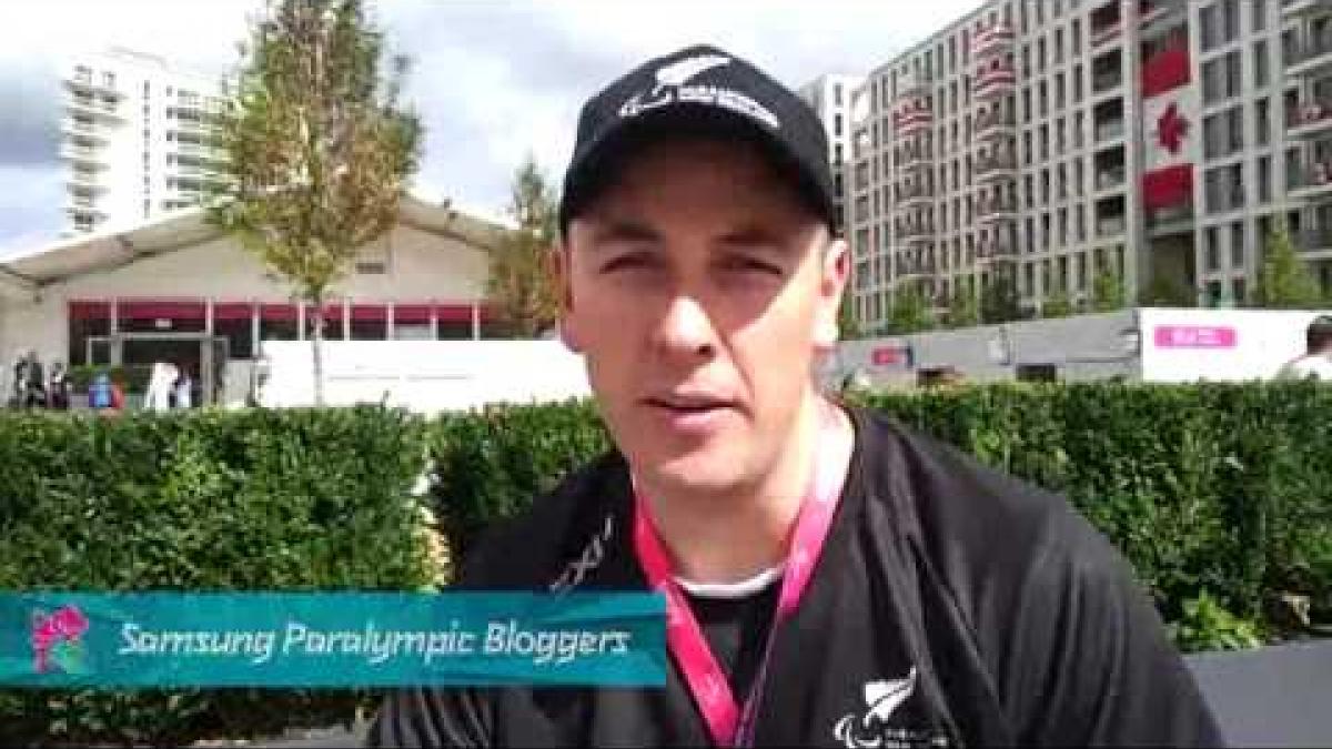 Samsung Blogger - Michael Johnson New Zealand, Paralympics 2012