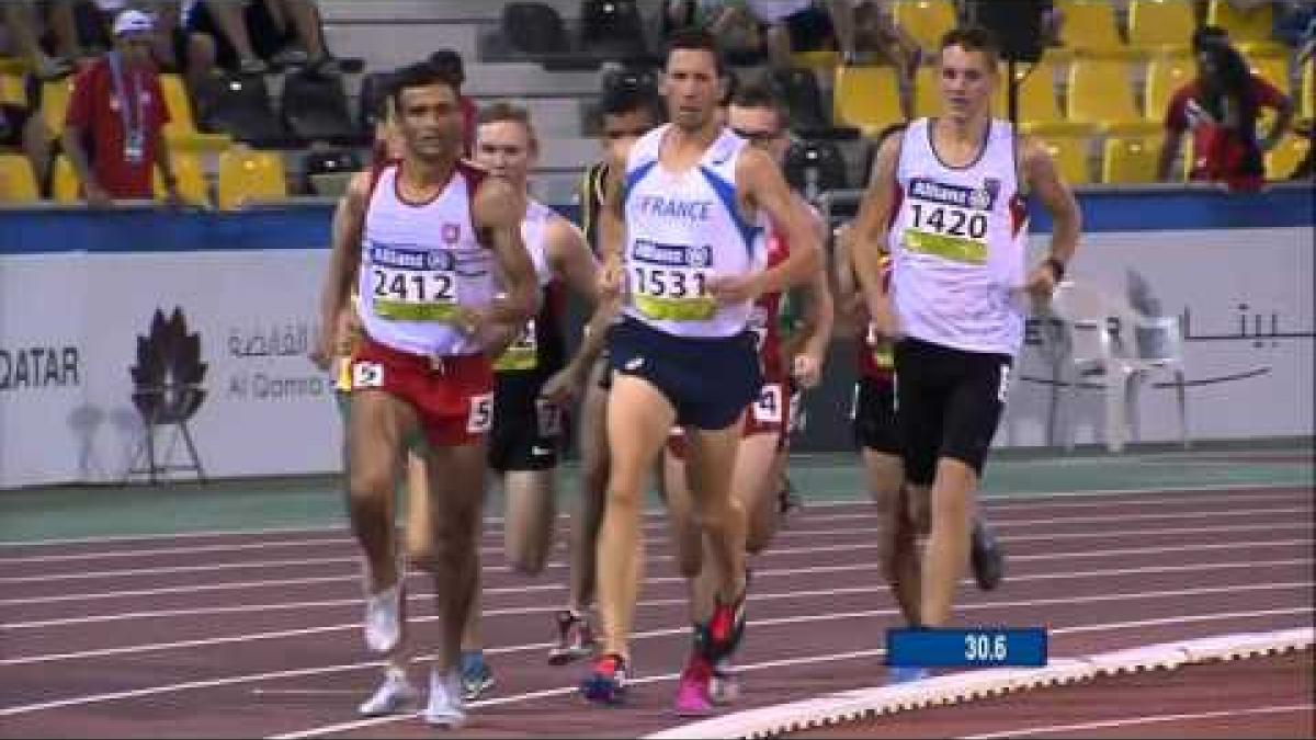 Men's 1,500m T38 | final |  2015 IPC Athletics World Championships Doha