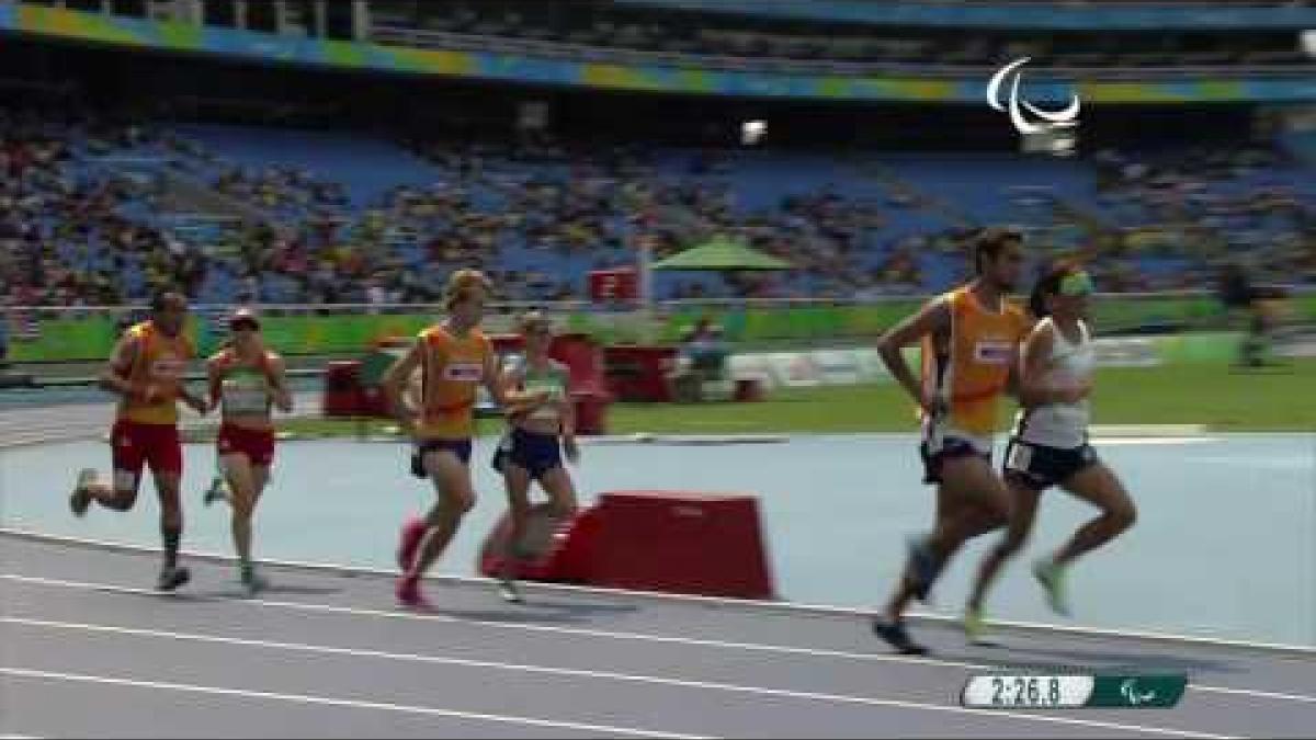 Athletics | Women's 1500m - T11 Round 1 Heat 2 | Rio 2016 Paralympic Games