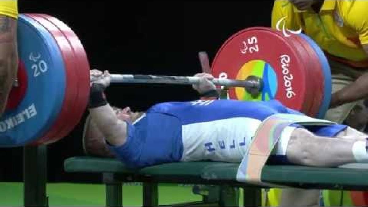 Powerlifting | BAKOCHRISTOS Dimitrios wins Bronze | Men’s -54kg | Rio 2016 Paralympic Games